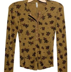 NWT Free People One Of The Girls Henley